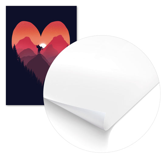 Love sunset and silhoutte - @elzart