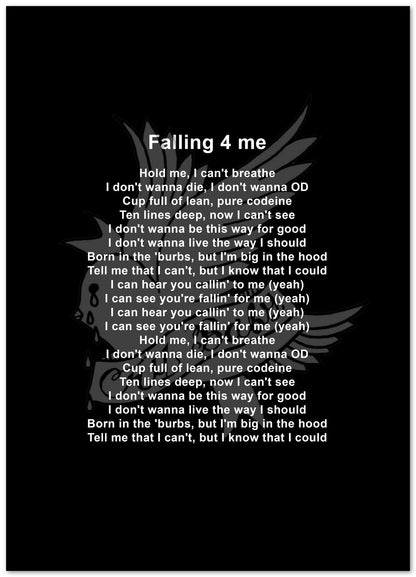 Lyric Song Lil Peep - @LegendArt