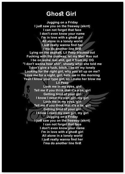 Lyric Song Lil Peep - @LegendArt