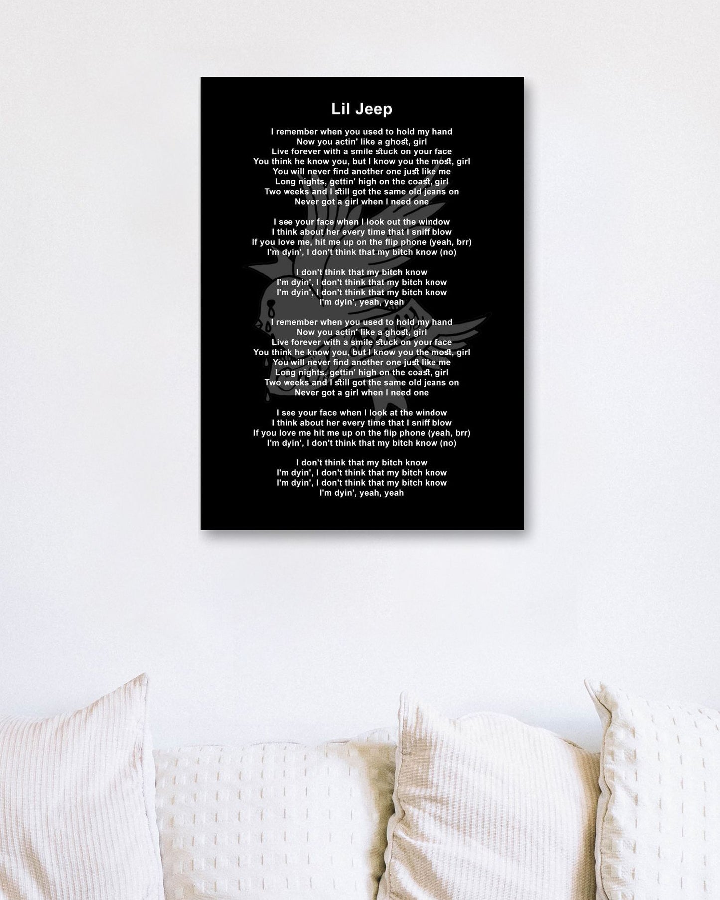 Lyric Song Lil Peep - @LegendArt