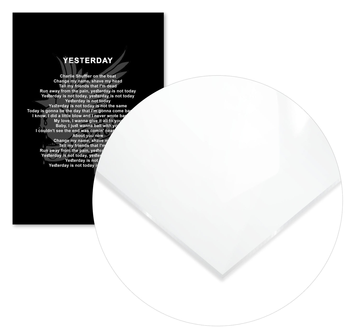 Lyric Song Lil Peep - @LegendArt