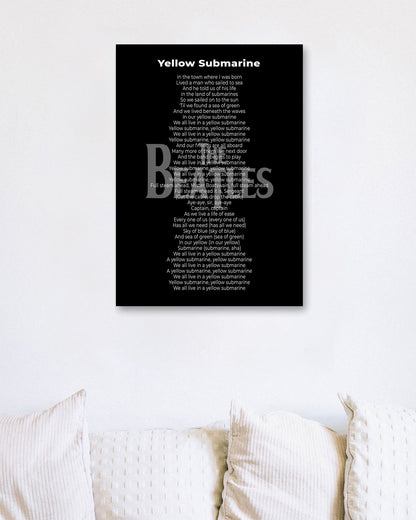 Lyric Song The Beatles - @LegendArt