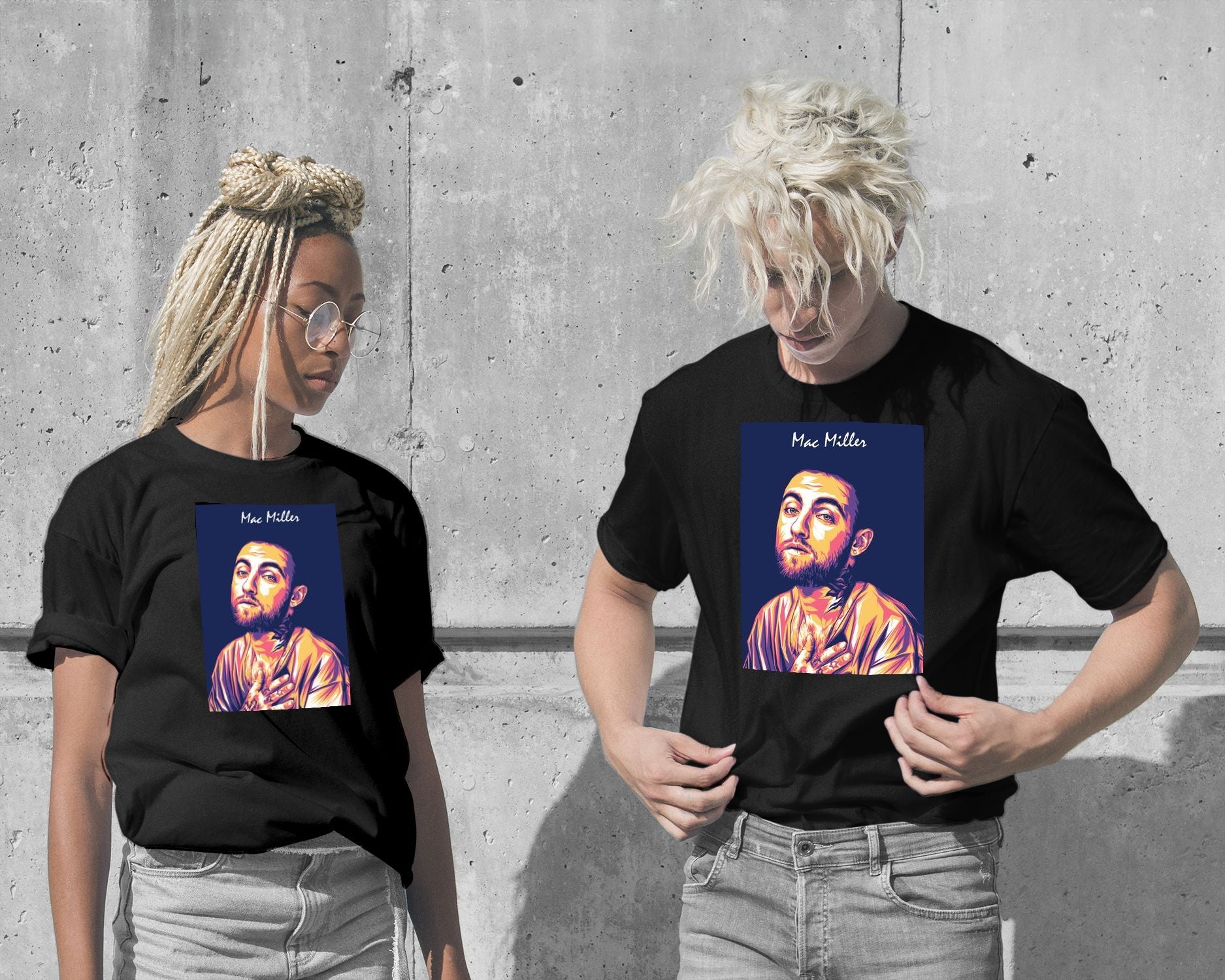 T-Shirt-Mac Miller Pop Art 21 - @LuckyDream-wow.fan