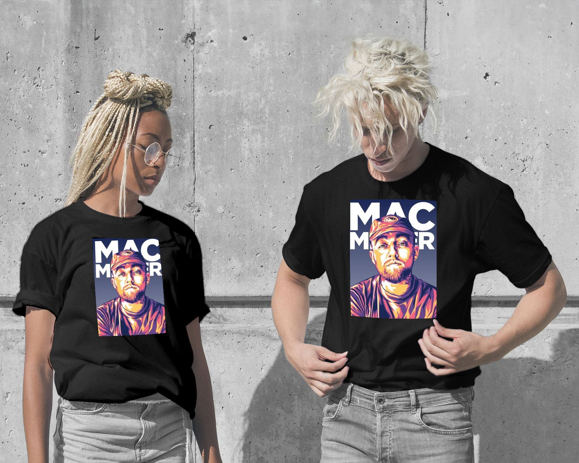 T-Shirt-Mac Miller Pop Art 3 - @LuckyDream-wow.fan