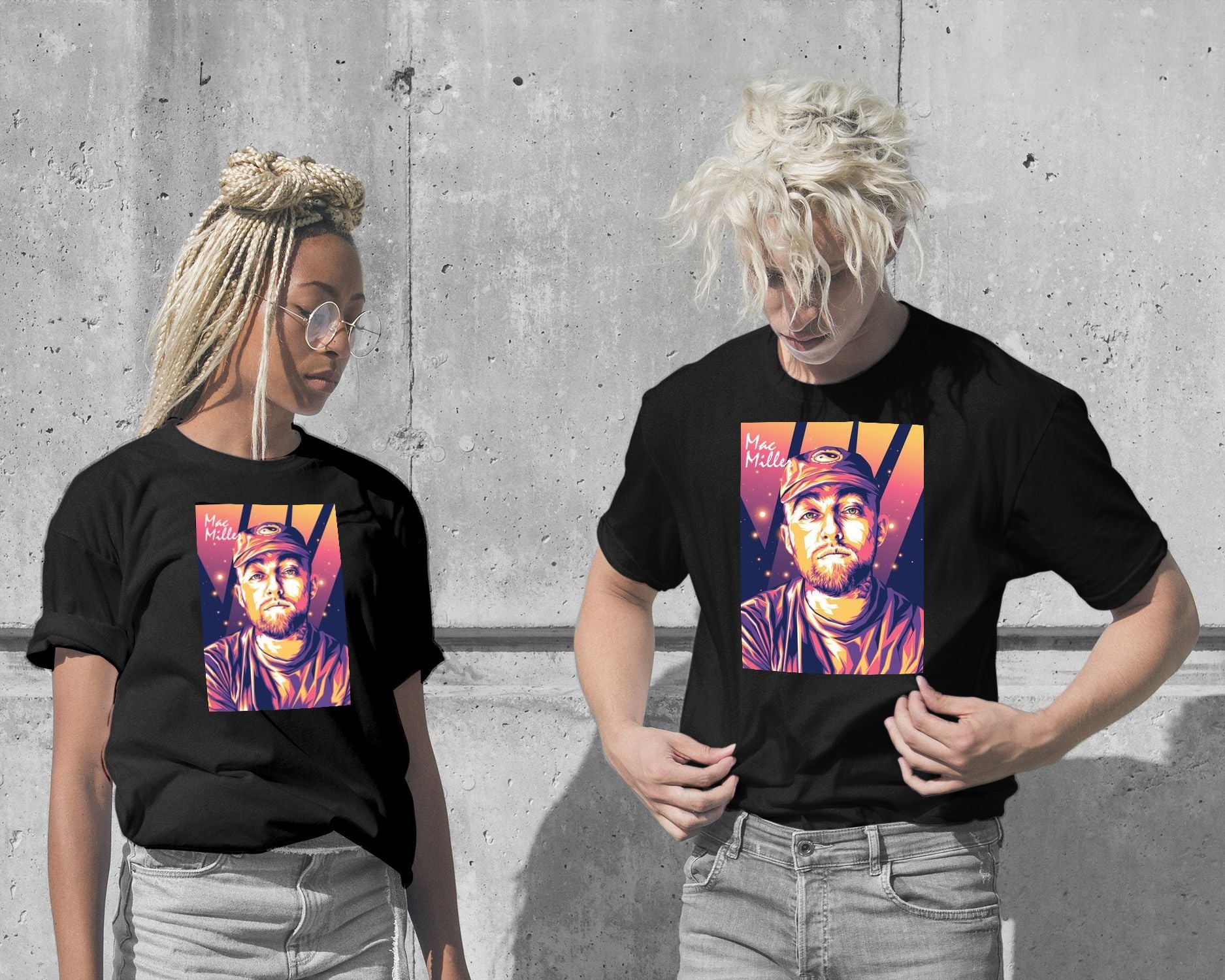 T-Shirt-Mac Miller Pop Art 8 - @LuckyDream-wow.fan