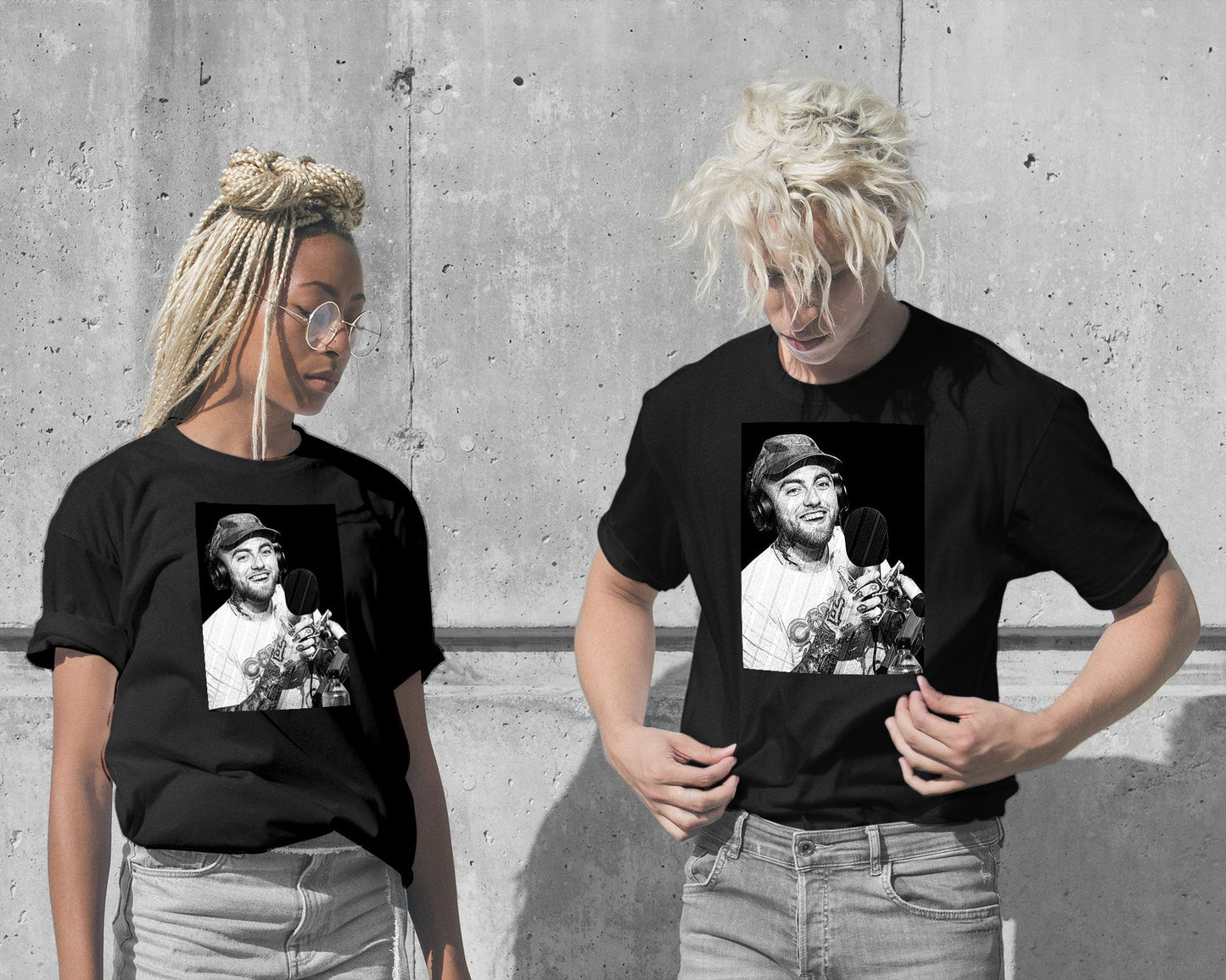 T-Shirt-Mac Miller vintage poster - @SanDee15-wow.fan