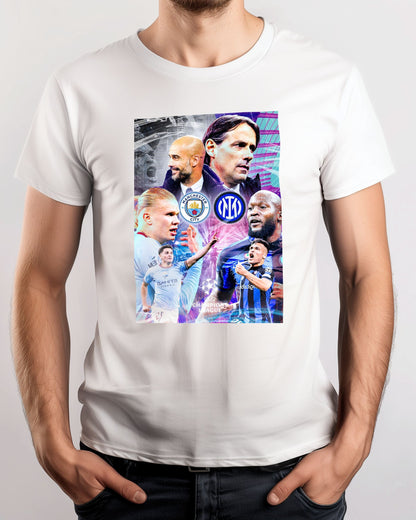 Tee Manchester City VS Inter Milan Champions League Final 2023 - @ColorizeStudio