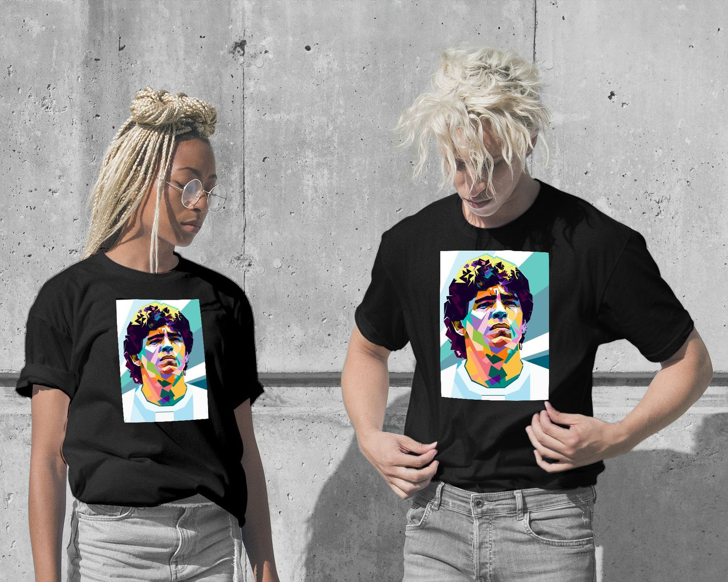 T-Shirt-Maradona - @GhostArt-wow.fan