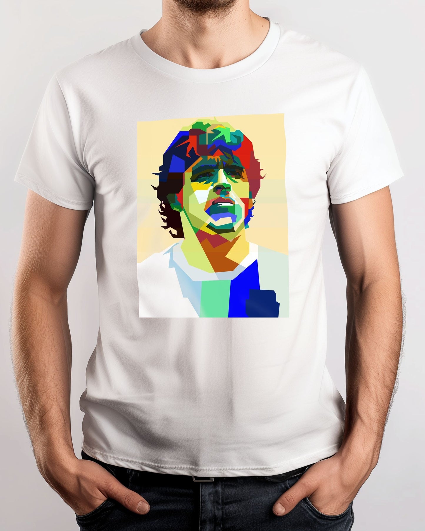 Tee Maradona Pop Art WPAP - @Artkreator
