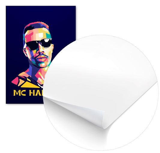 MC Hammer wpap pop art - @wpapmalang