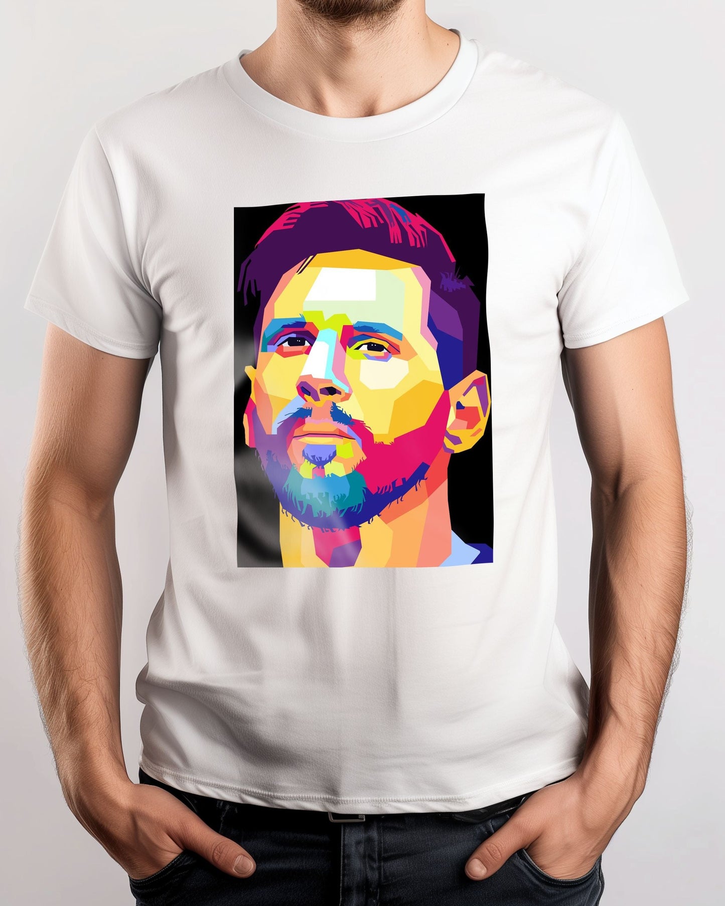 Tee messi wpap pop art - @hikenthree