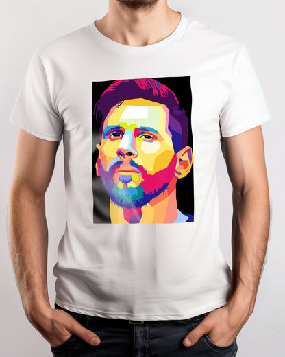 Tee messi wpap pop art - @hikenthree