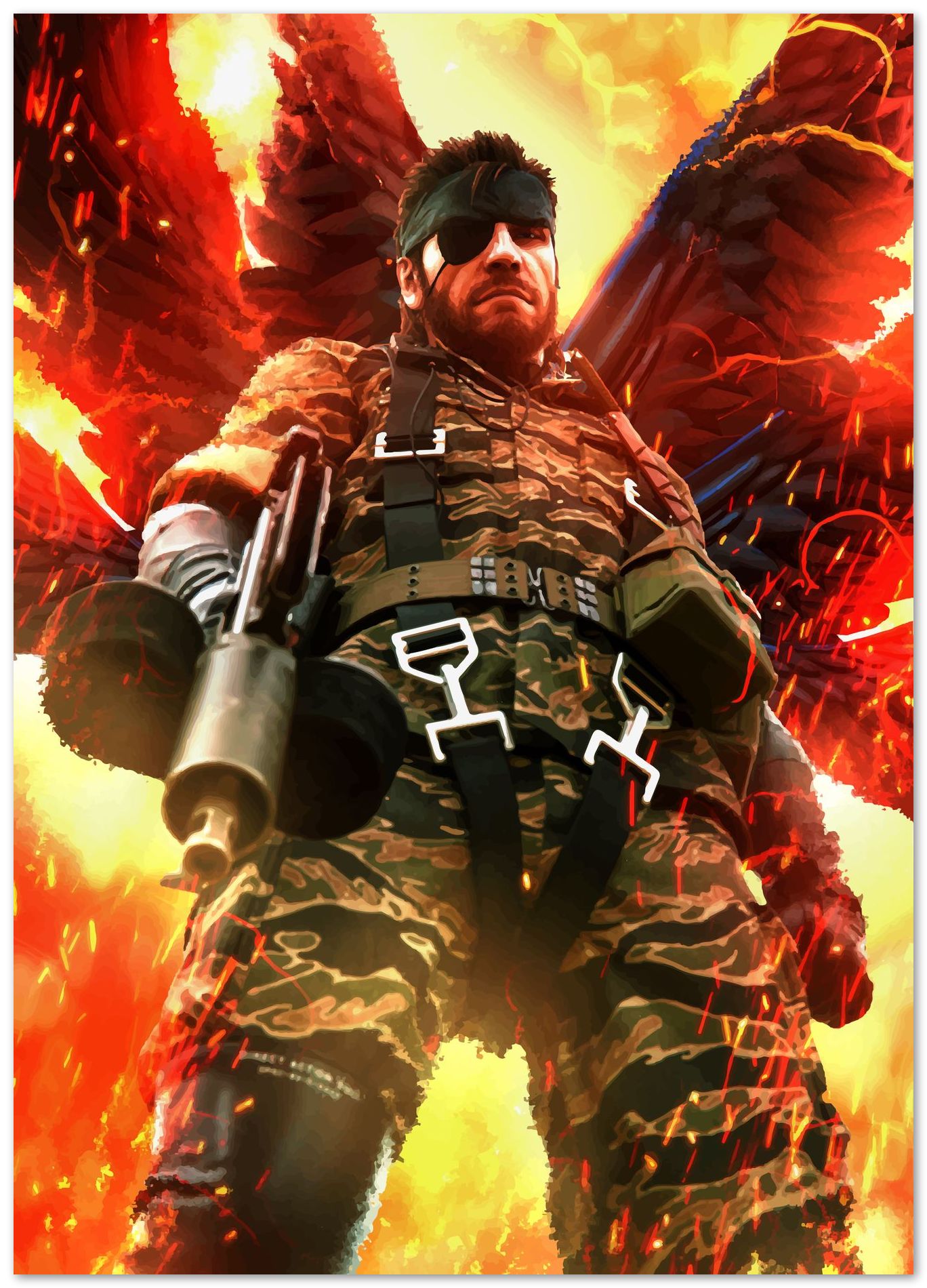 metal gear solid 3 big boss Metal Gear Solid 3 Snake big boss - @SyanArt