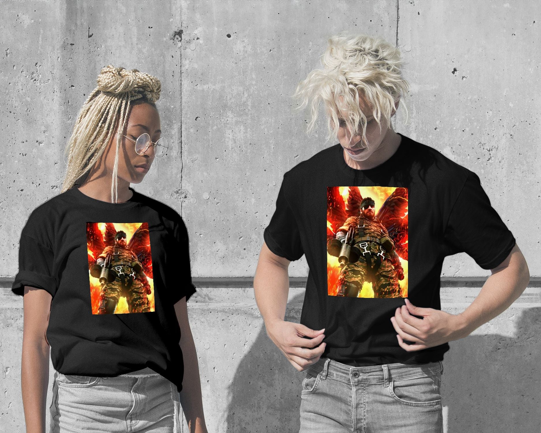 metal gear solid 3 shirt Metal Gear Solid 3 Snake big boss - @SyanArt