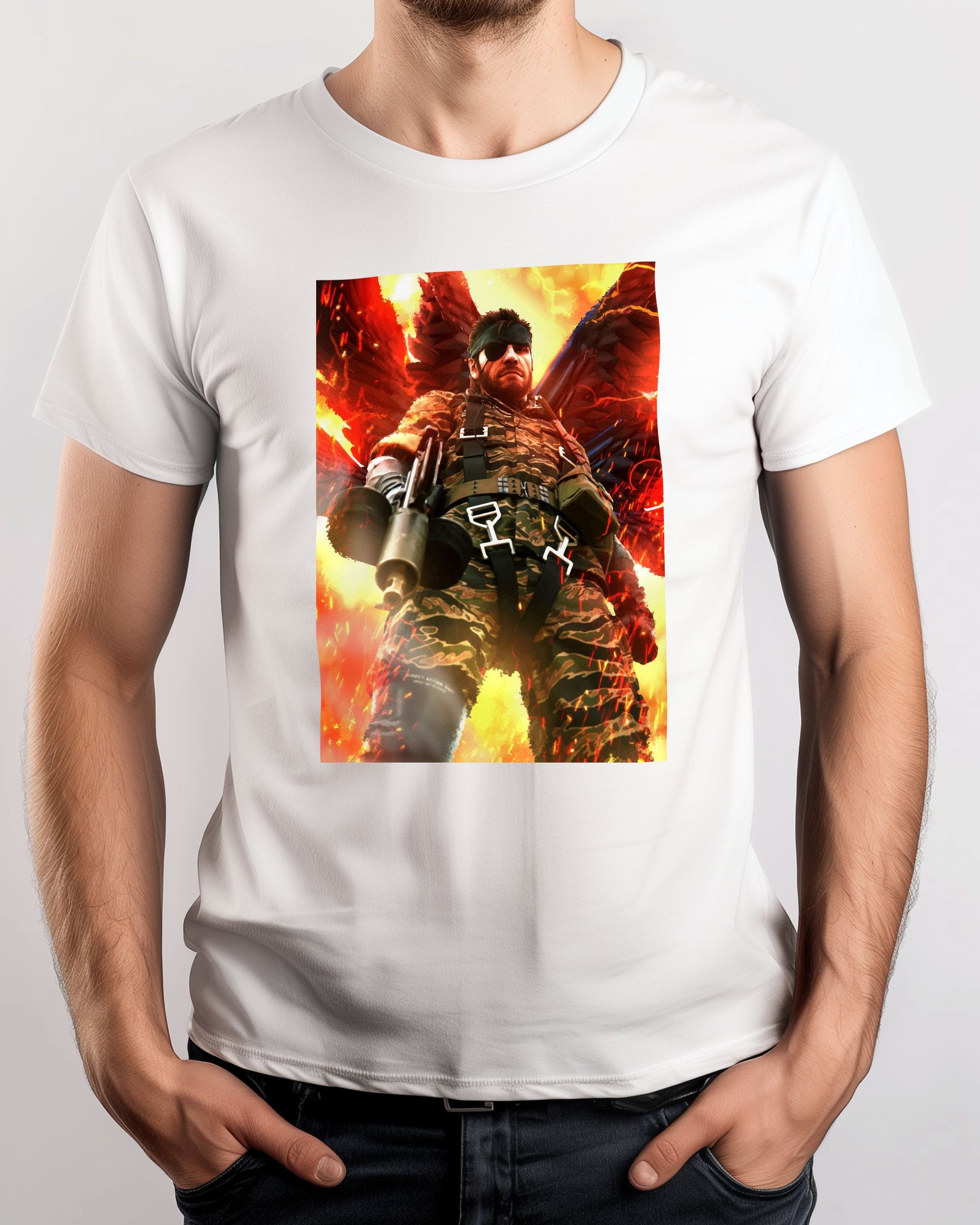 metal gear solid 3 shirt Metal Gear Solid 3 Snake big boss - @SyanArt
