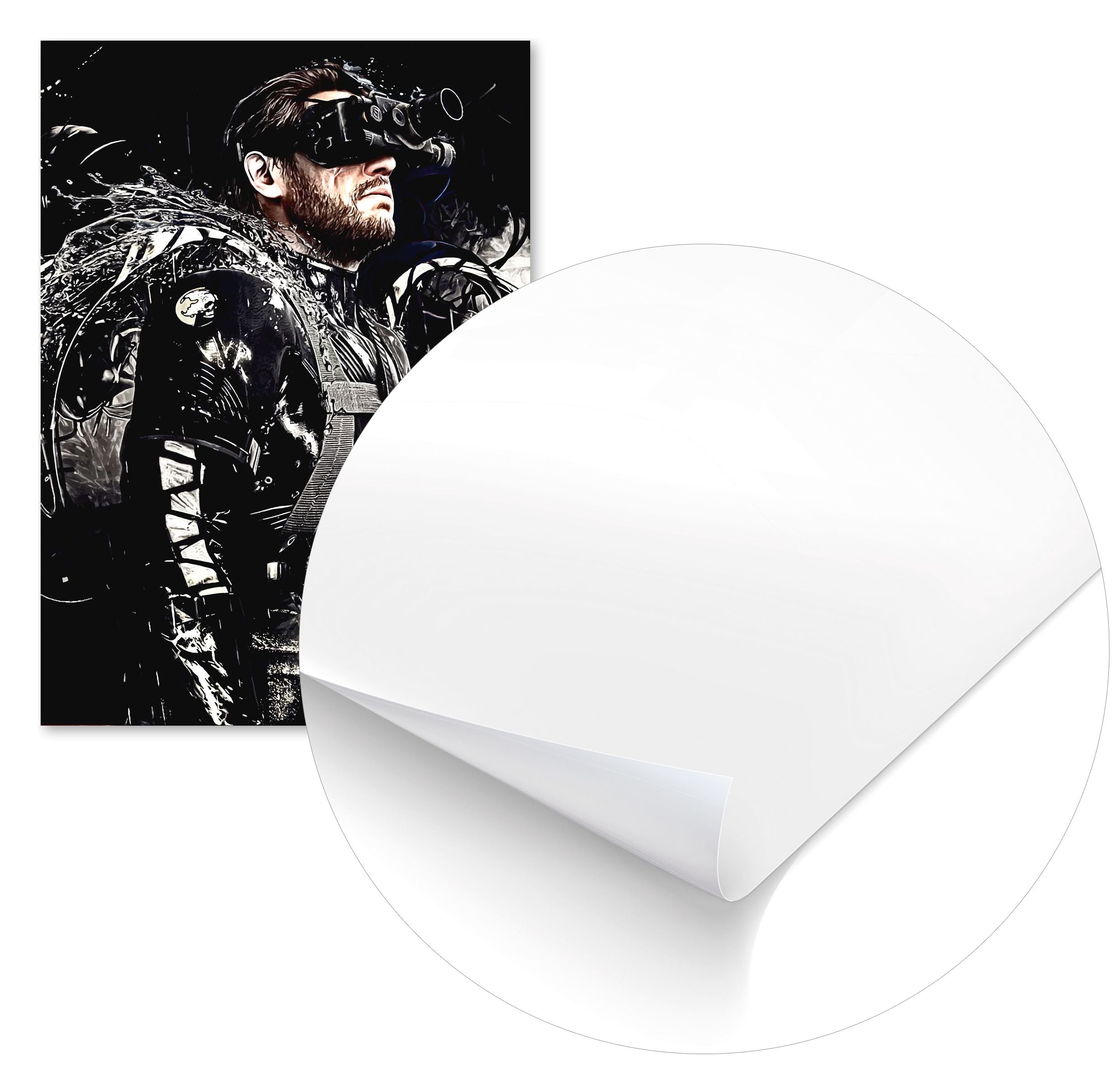 Metal Gear Solid 5 Snake - @SyanArt - Buy illustrations and artworks ...