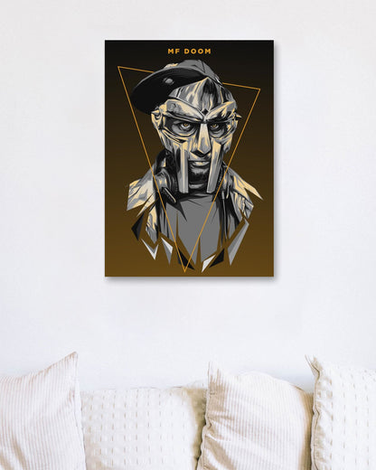 MF Doom Pop Art 15 - @LuckyDream
