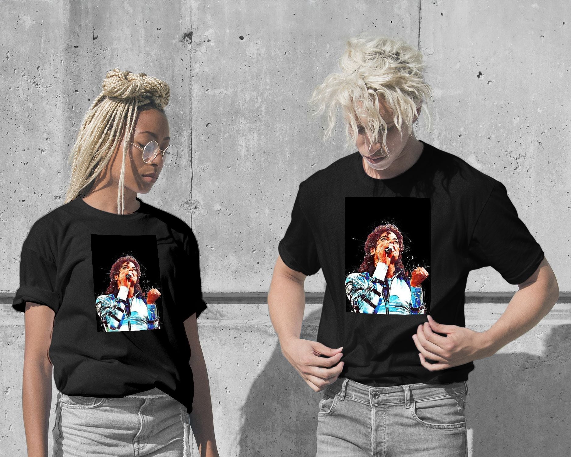 T-Shirt-Michael Jackson - @SanDee15-wow.fan