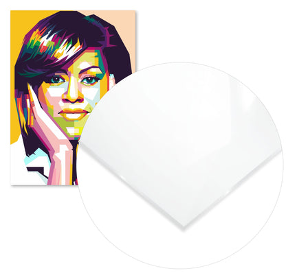 Michelle Obama Pop Art - @WpapArtist