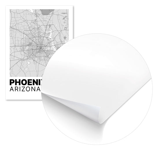 Minimalist Phoenix Map - @VickyHanggara