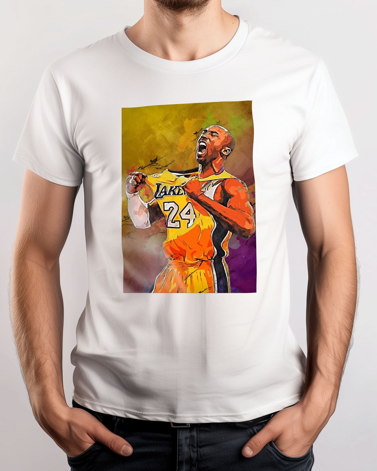 Tee mix art Kobe Bryant - @Comic41