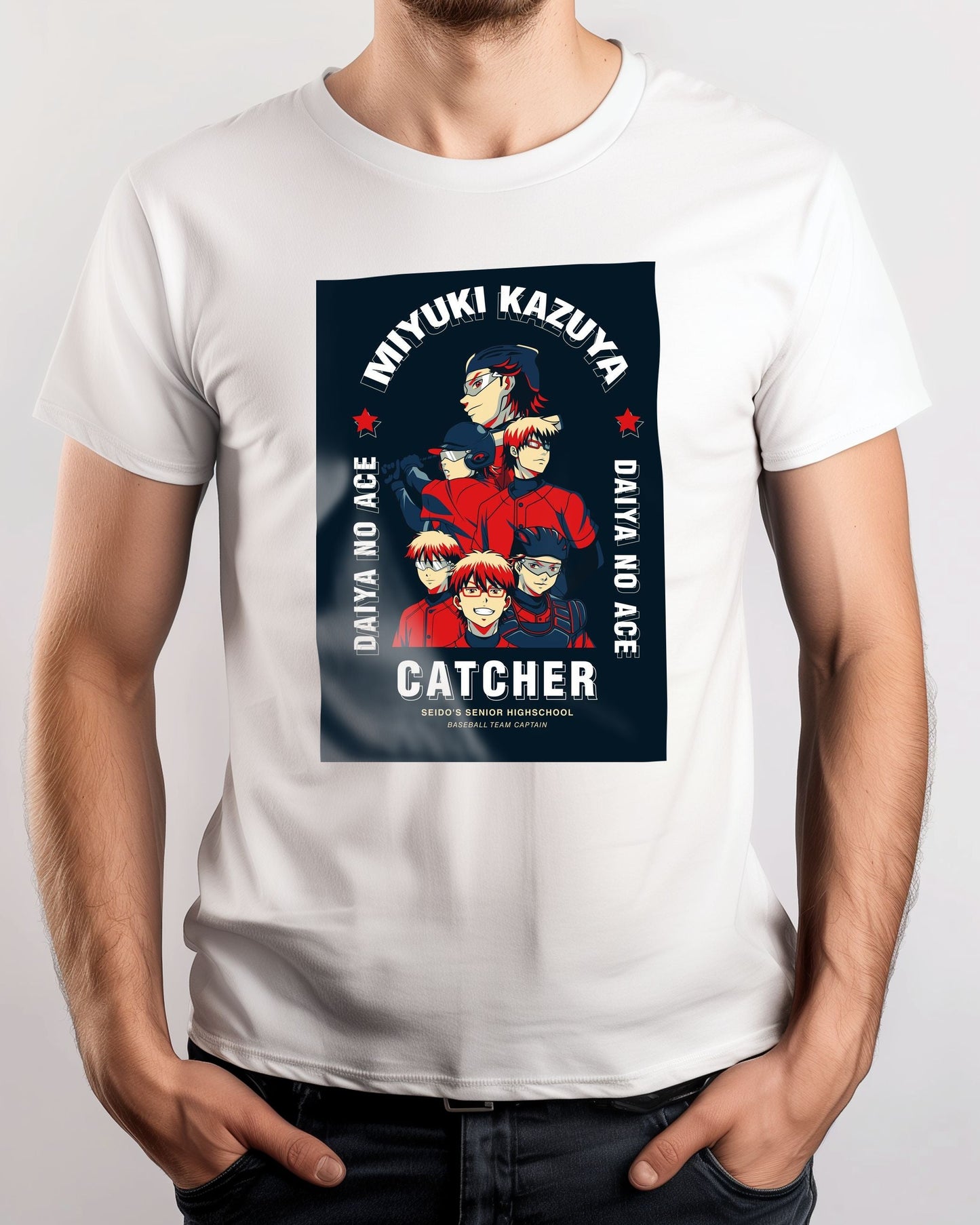 Tee Mix Miyuki Kazuya Catcher - @HidayahCreative