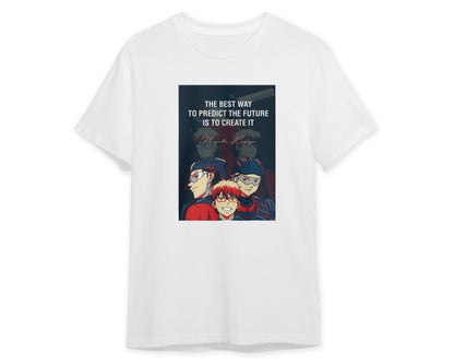 Tee Miyuki Kazuya Quotes - Create The Future - @HidayahCreative