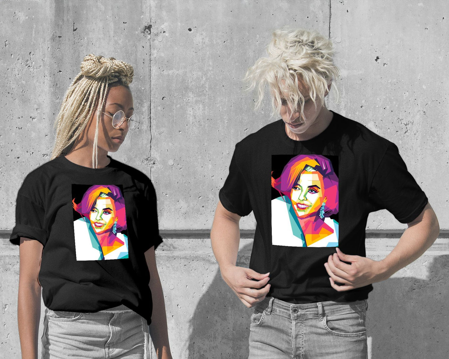 T-Shirt-monroe - @AsranVektor-wow.fan