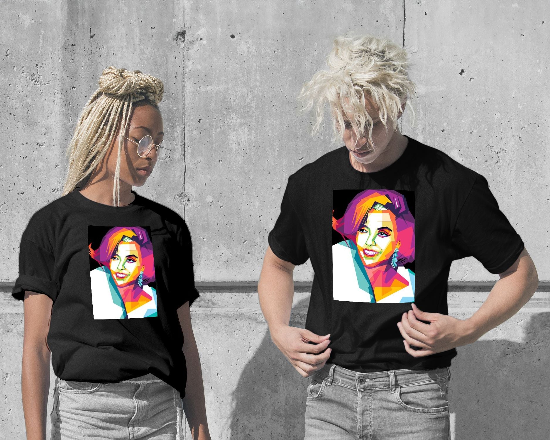T-Shirt-monroe - @AsranVektor-wow.fan