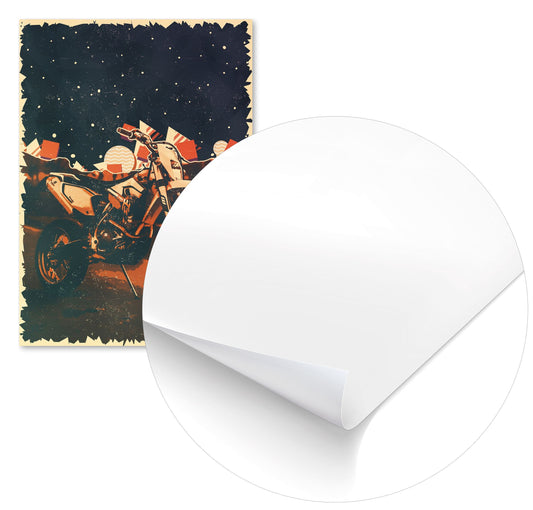 Motorbike Vintage Art  - @ColorizeStudio