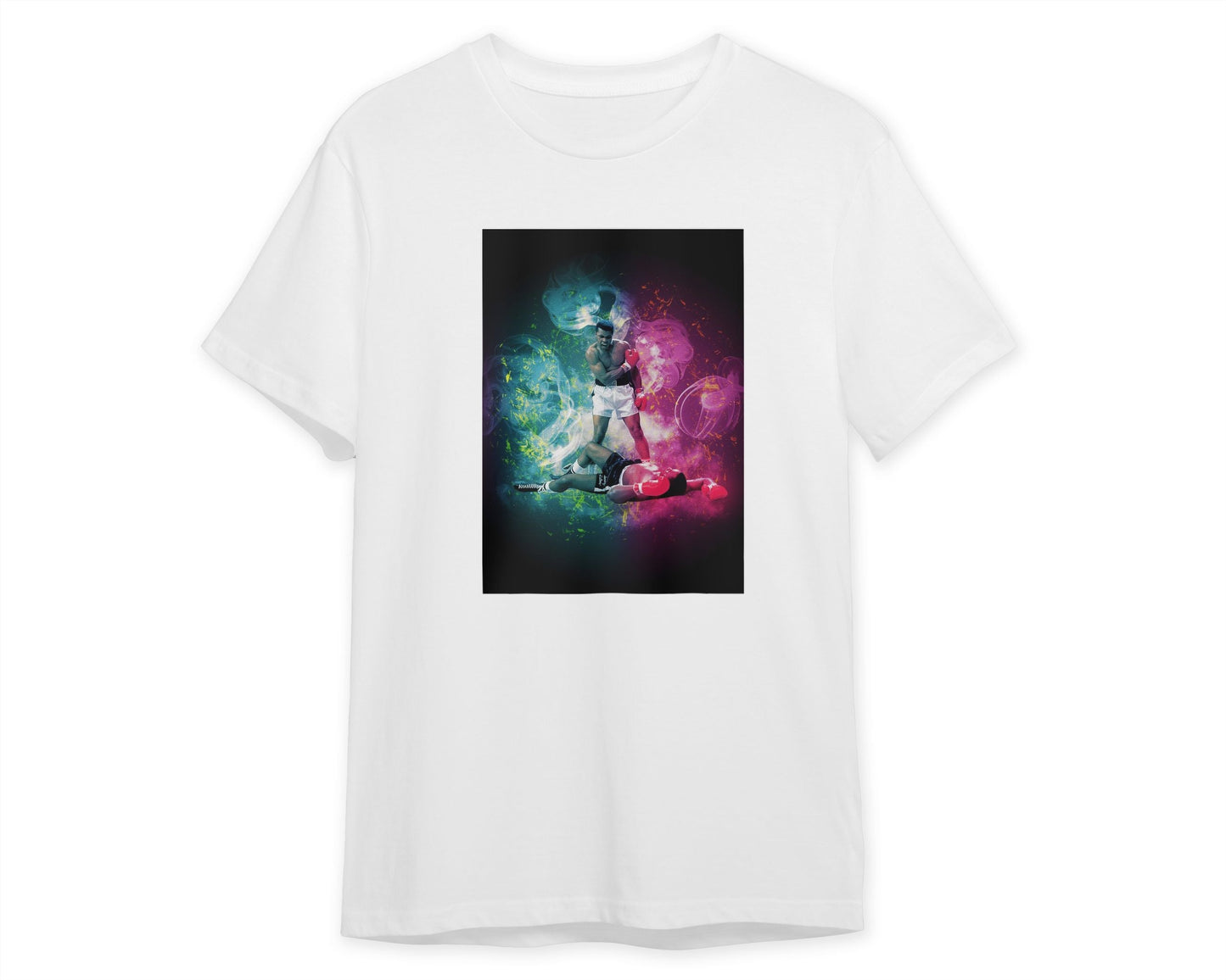 Tee muhammad ali vs cassius clay in digital art - @Baracca