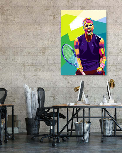 nadal pop art - @hikenthree