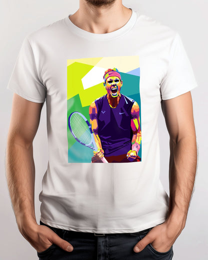 Tee nadal pop art - @hikenthree