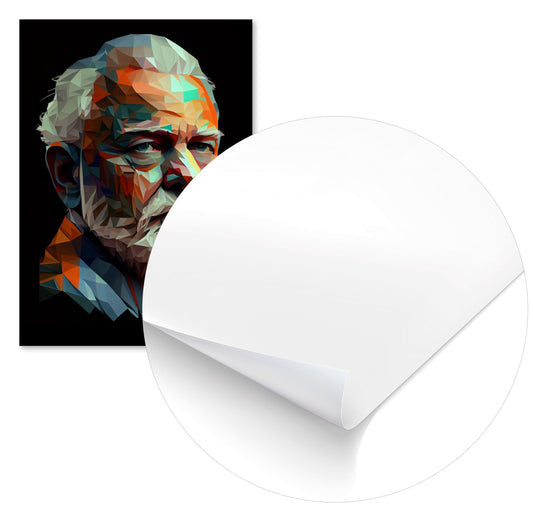 Narendra Modi Low Poly - @WpapArtist