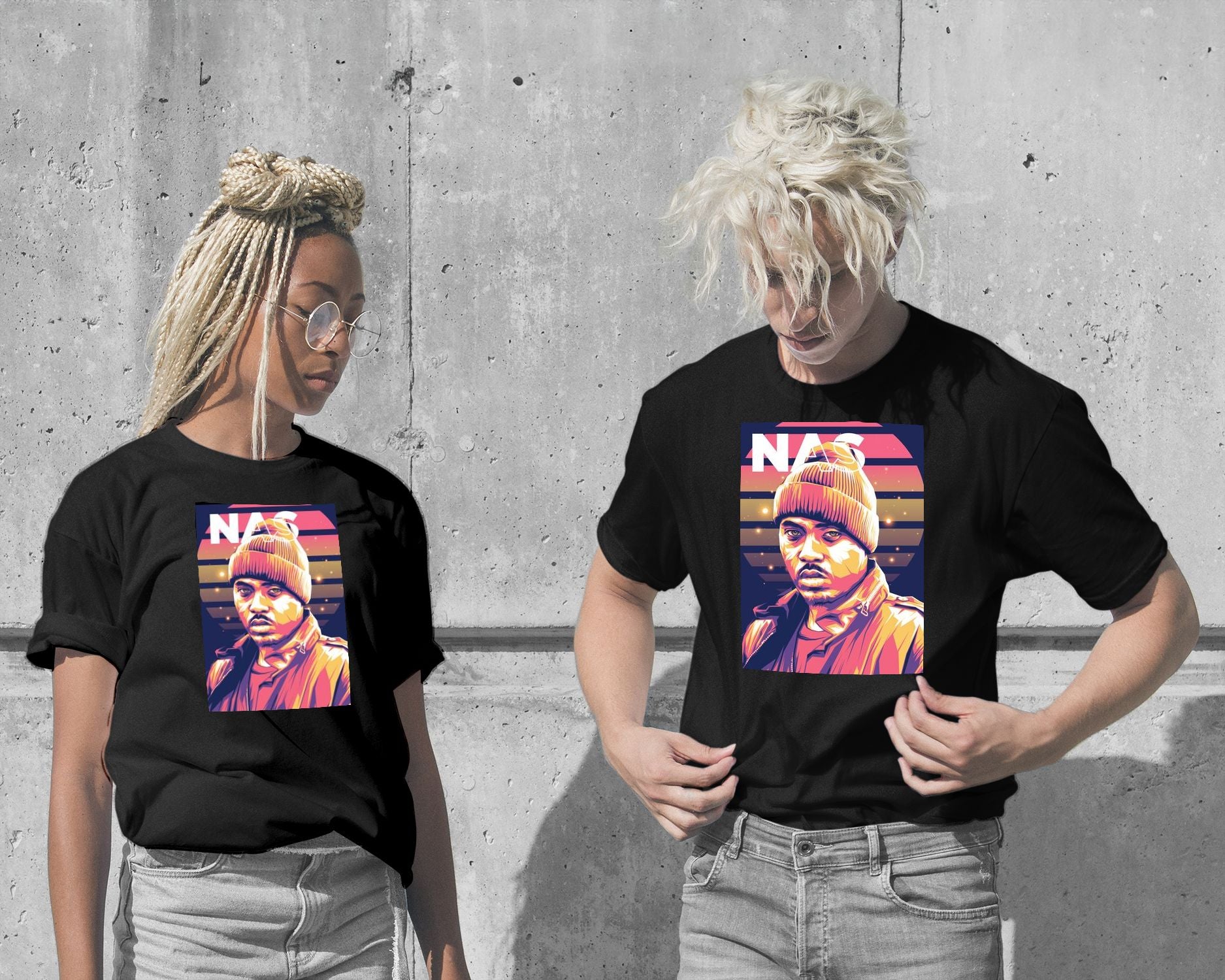 T-Shirt-NAS Pop Art 13 - @LuckyDream-wow.fan