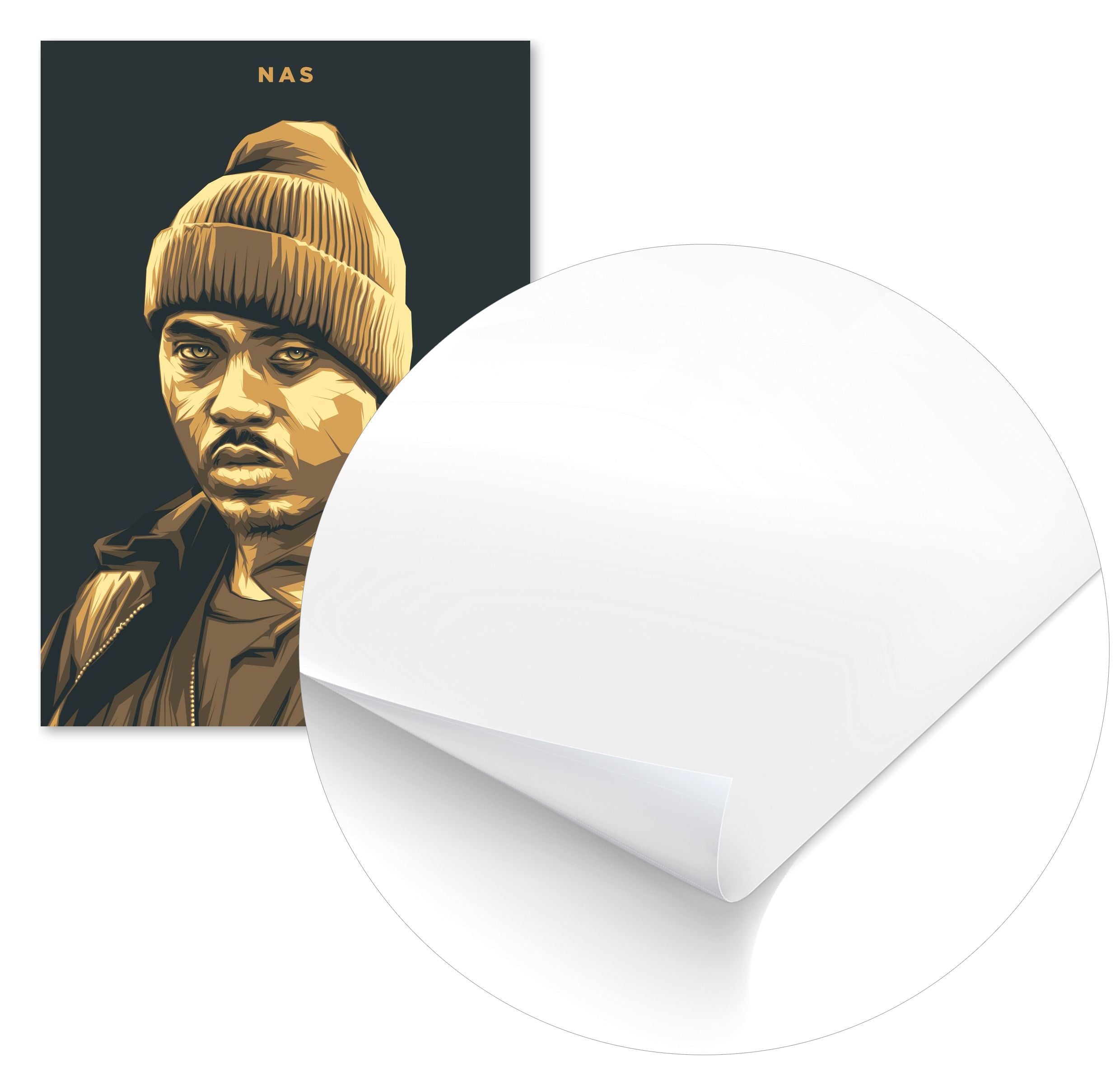 Nas Rapper Toy NAS Rapper Pop Art 5 - @LuckyDream - Buy illustrations and artworks ...