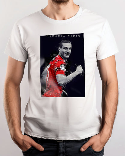 Tee Nemanja Vidic - @ArtStyle