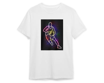 Tee neon basketball art14 - @izmo