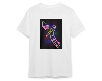 Tee neon basketball art15 - @izmo