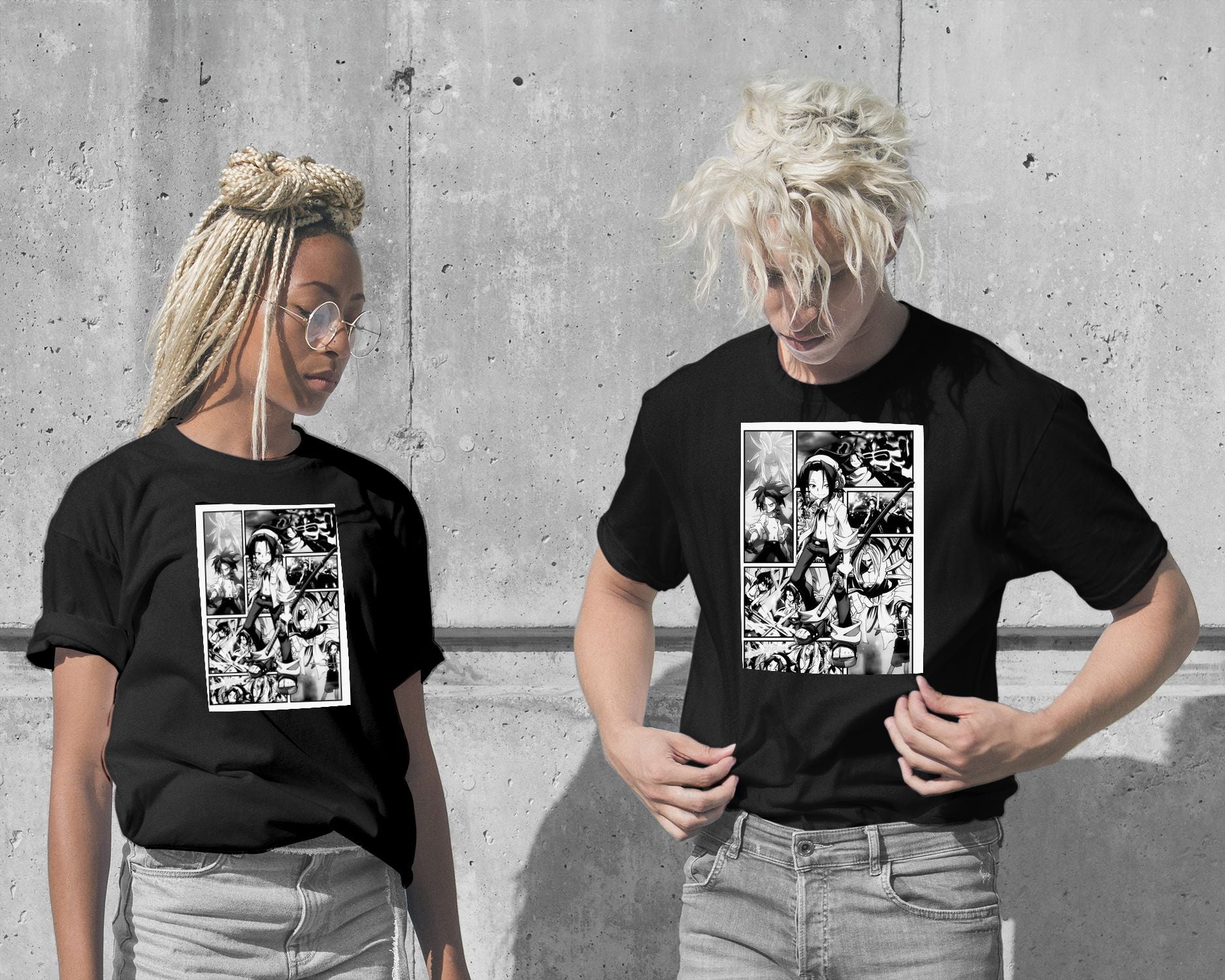 T-Shirt-New Manga Style 12 - @FreakCreator-wow.fan