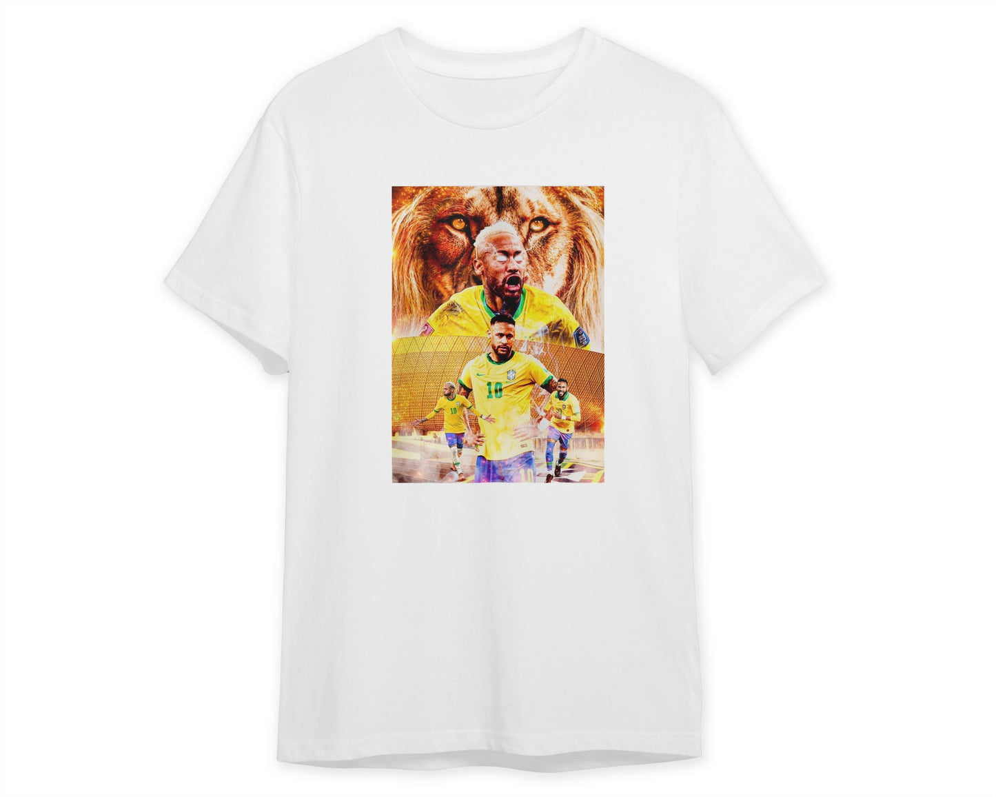 Tee Neymar Jr Metal Poster - @ColorizeStudio