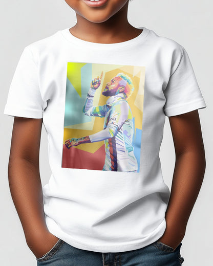 Tee Neymar Jr Pop Art - @SiksisArt