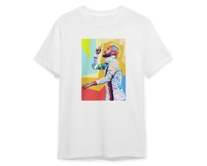 Tee Neymar Jr Pop Art - @SiksisArt