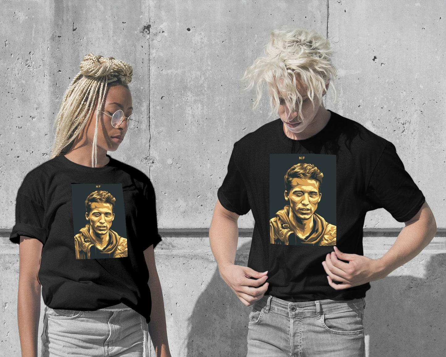 T-Shirt-NF Rapper Pop Art 10 - @LuckyDream-wow.fan