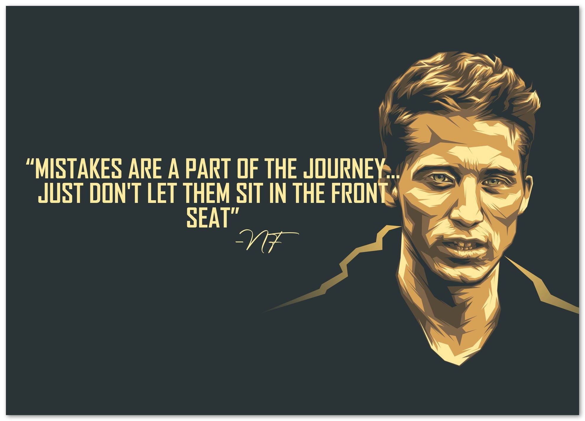 NF Rapper Quotes 8 - @LuckyDream - Buy illustrations and artworks made ...