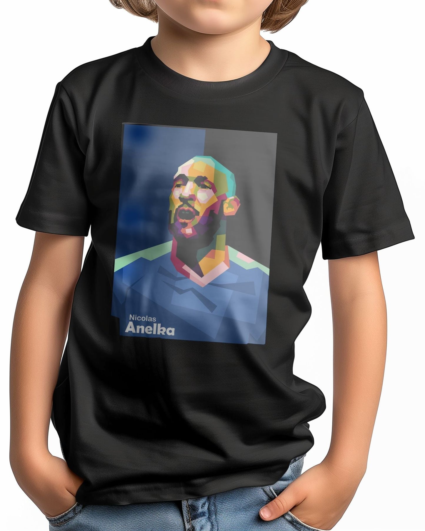 Tee Nicolas Anelka in trend pop art - @Mirupop_06