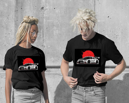 T-Shirt-Nissan GT-R R35 - @bulldsgn-wow.fan