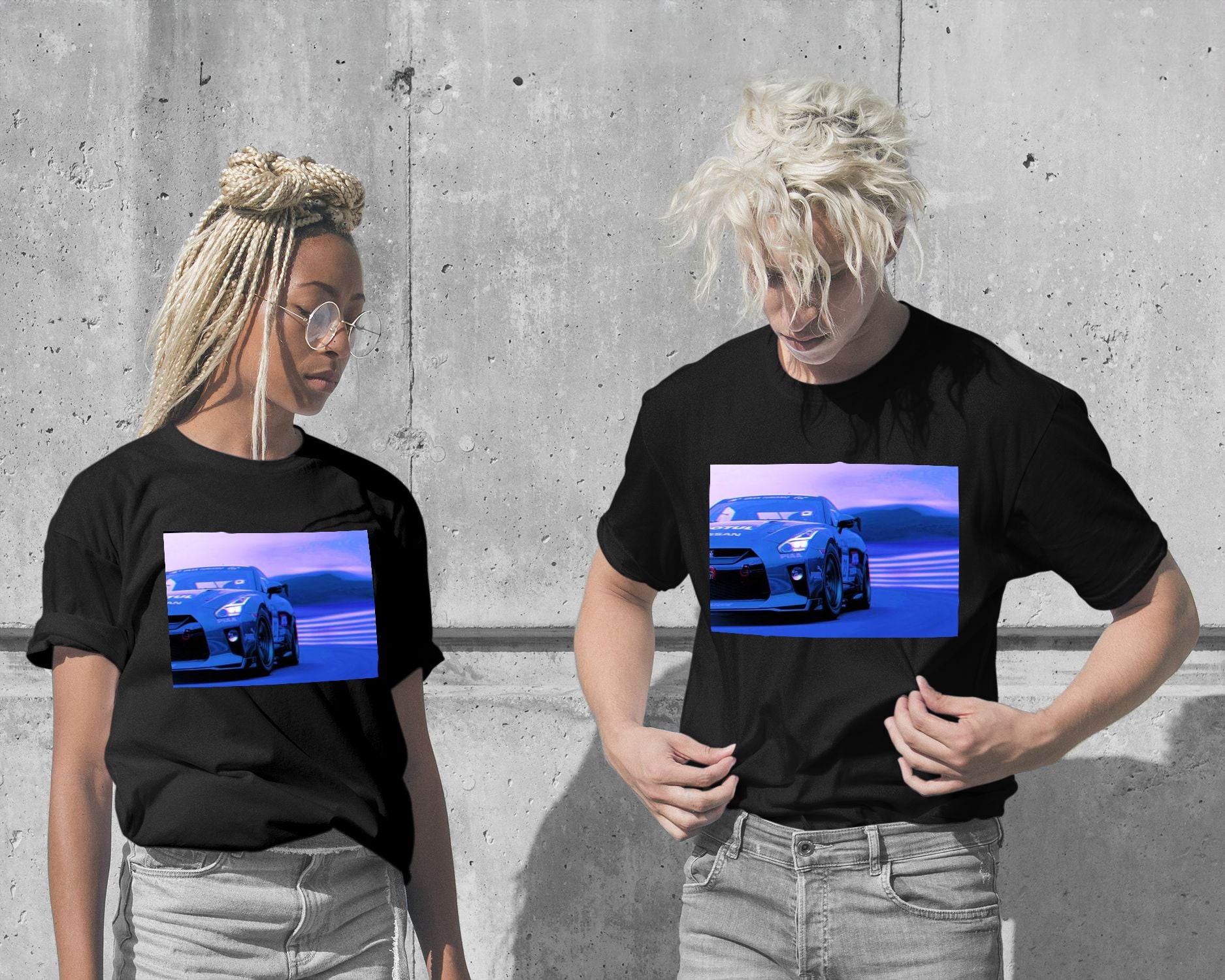 T-Shirt-Nissan GT-R - @SpeedArt-wow.fan