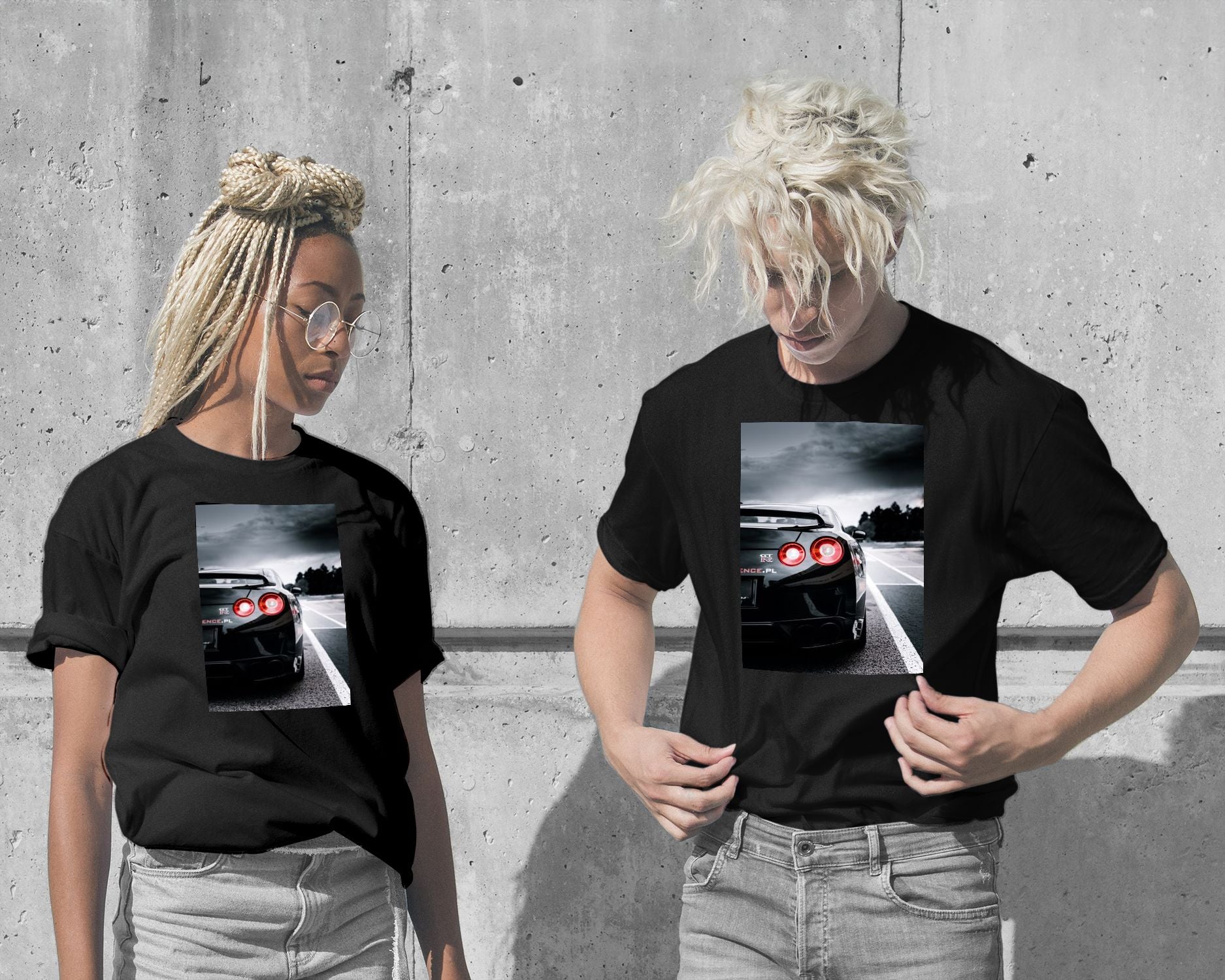 T-Shirt-Nissan GT-R - @SpeedArt-wow.fan