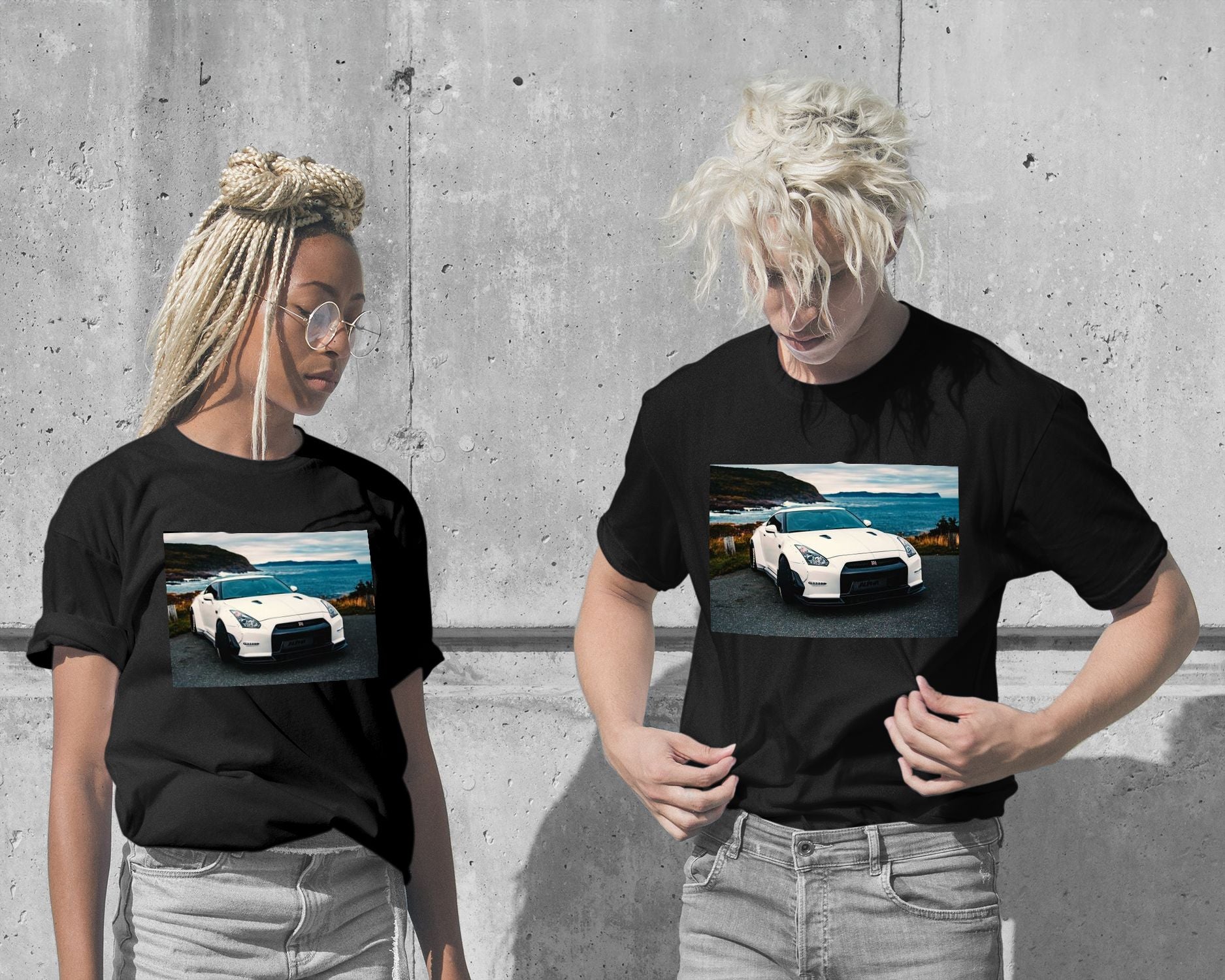 T-Shirt-Nissan GT-R - @SpeedArt-wow.fan